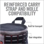 Real Avid Ratchet Rest Adjustable Height Shooting Bag Front Large - alternate view 12