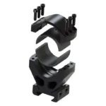 Burris Company Inc. Burris Steel XTR Signature Scope Ring Set with Pos-Align Offset Inserts 30mm 1.00" Height Matte