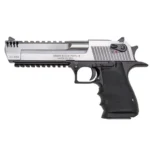 Magnum Research Desert Eagle L6 Handgun .357 Mag 9rd Magazine 6" Barrel Silver Slide with Black Frame - alternate view 2