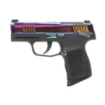 Sig Sauer P365 380 Rainbow Handgun .380 ACP 10rd Magazines (2) 3.1" Barrel Black with Rainbow Slide - alternate view 2
