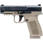 Century Arms Canik Mete MC9 LS Handgun 9mm Luger 10rd Magazine 3.6" Barrel Black/FDE CA Compliant - alternate view 2