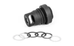 Yankee Hill Machine Co YHM MINI QD MUZZLE BRAKE 9MM 5/8"-24 - alternate view 2