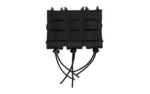 High Speed Gear HSGI TRIPLE PISTOL TACO MOLLE BLK - alternate view 2
