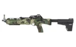 MKS SUPPLY LLC MKS Hi-Point 995 M81 Pistol 9mm Luger 10rd Magazine 13.25" Barrel Woodland Camo M81 Brace - alternate view 2