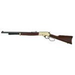 Henry Repeating Arms Company Henry Brass Lever Action Side Gate Rifle .45-70 4rd Magazine 22" Octagon Barrel with Large Loop