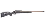 CVA Cascade LR Hunter Rifle 6.5 Creedmoor 5rd Magazine 22" 5/8x24 Threaded Barrel Black with Smoke Bronze Web - alternate