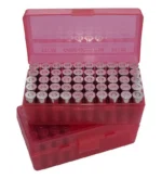 Mtm Molded Products Company MTM Case Guard P-50 Series Handgun Ammo Box 9mm Luger 50 Rounds Green - alternate view 2