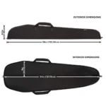 The Allen Company Inc. Allen Durango Soft Shotgun Case 54" Black - alternate view 2