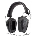 The Allen Company Inc. Allen ULTRX Bionic Fuse Bluetooth Electronic Earmuff 22dB Midnight Grey - alternate view 2