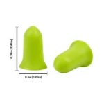 The Allen Company Inc. Allen ULTRX Tapered Foam Ear Plugs 32dB Lime 25 Pairs Jar - alternate view 2
