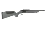 CVA Scout Single Shot Rifle .300 Blackout 16.5" Threaded Blued Barrel Grey Stock 0 MOA Pic Rail - alternate view 2