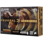Federal Cartridge Co. Federal Premium Cape-Shok Rifle Ammunition .375 H&H 300 gr TBSS 2440 fps - 20/ct - alternate view 2