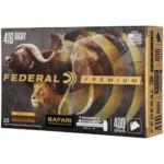Federal Cartridge Co. Federal Premium Cape-Shok Rifle Ammunition .416 Rigby 400 gr TBSS 2370 fps - 20/ct - alternate view 2
