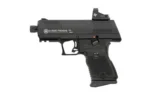 MKS SUPPLY LLC Hi Point Yeet Cannon Handgun 9mm Luger 10rd Magazine 4.12" Threaded Barrel Black with Crimson Trace Red Dot