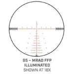Bushnell Match Pro ED Rifle Scope 3-18x50 FFP MRAD G5 5L Illum Black Matte - alternate view 2