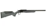 CVA Scout Single Shot Rifle 400 Legend 20" Threaded Blued Barrel Grey Stock 0 MOA Pic Rail - alternate view 2