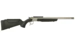 CVA Scout TD Single Shot Rifle .360 Buckhammer. 20" Threaded Stainless Barrel Black Stock 0 MOA Pic Rail - alternate view 2