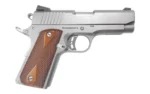 Rock Island Armory RIA Stainless Standard Handgun .45 ACP 7rd Magazine 3.63" Barrel CA Compliant - alternate view 2