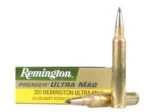 Remington Arms Co. Inc. Remington Premier Scirocco Bonded Rifle Ammunition .300 Rem Ultra Mag 150 gr SSB 3450 fps 20/ct