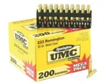 Remington Arms Co. Inc. Remington UMC Centerfire Rifle Ammunition .223 Rem 55 gr FMJ 3240 fps 200/ct - alternate view 2