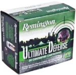 Remington Arms Co. Inc. Remington Ultimate Defense Handgun Ammunition .40 S&W 180 gr BJHP 1015 fps 20/ct - alternate view 2