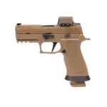 Sig Sauer M18X Handgun 9mm Luger 21rd Magazines (3) 3.9" Barrel Coyote with RomeoM17 - alternate view 2