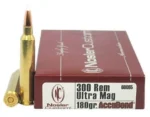 Nosler Bullets Inc. Nosler Accubond Trophy Grade Rifle Ammunition .300 RUM 180 gr PT 3250 fps 20/ct - alternate view 2