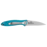 Kershaw Knives Kershaw Leek Folding Knife 3" Drop Point Blade Teal - alternate view 2
