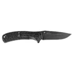 Kershaw Knives Kershaw Starter Folding Knife 3-2/5" Drop Point Blade Blackwash - alternate view 2
