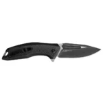 Kershaw Knives Kershaw Flourish Folding Knife 3-1/2" Drop Point Blade Black - alternate view 2