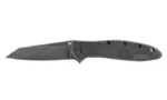 Kershaw Knives Kershaw Random Leek Reverse Tanto Assisted Folding Knife (3" BlackWash) - alternate view 2
