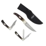 Battenfeld Knives Old Timer Knife Combo Tin Fixed and Folding Knives - alternate view 2