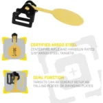 AOB Caldwell AR500 Plate Rack Expansion Kit Steel Target with 3/8" AR500 Steel Target - alternate view 2