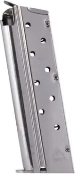 Mec-Gar Usa Inc MEC-GAR 1911 Handgun Magazine 9mm Luger HT Nickel 9/rd - alternate view 2