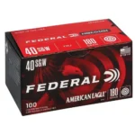 Federal Cartridge Co. FEDERAL 40 S&W 180GR FULL METAL JACKET AMMO 500RD - alternate view 2
