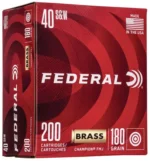 Federal Cartridge Co. Federal Champion Training Handgn Ammunition .40 S&W 115gr FMJ 1000 fps 200/ct - alternate view 2