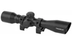 Truglo Compact Rimfire & Shotgun Rifle Scope - 4x32mm Diamond Ballistic 22.5' 5" Black - alternate view 2