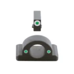 Ameriglo Tritium Ghost Ring Handgun Sight for Glock 42/43/43x/48 Green Rear Green with White Front - alternate view 2