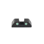 Ameriglo Tritium 2-Dot Rear Handgun Sight for Glock Green with White Front - alternate view 2