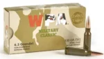 Wolf Performance Ammunition Wolf Military Classic Rifle Ammunition 6.5 Grendel 100gr FMJ 2690 fps 20/ct - alternate view 2