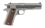 Colt's Manufacturing COLT 1911C GOVT 45ACP 5" STS ENGRAVD - alternate view 2