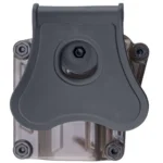 Bulldog Cases Bulldog Max Multi-Fit Polymer Holster w/ Paddle-Transparent Smoke Brown RH - alternate view 2