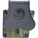 Bulldog Cases Bulldog Max Multi-Fit Polymer Holster w/ Paddle-Transparent Green RH - alternate view 2
