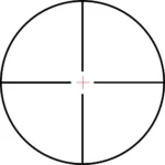 Konus Optics KonusPro Rifle Scope - 3-9x50mm Dual illum 30/30 Engraved Reticle Matte Black - alternate view 2