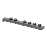 FAB DEFENSE INC. Fab Defense M4 Picatinny Under Rail for AR-15/M4/M16 Handguards Black - alternate view 2