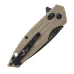 Bear & Son Cutlery Bear & Son Zytel Slide Lock Folding Knife 2-3/4" Drop Point Desert Sand - alternate view 2