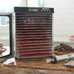 LEM Products LEM BigBite 16-Tray Stainless Steel Dehydrator - alternate view 2
