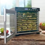 LEM Products LEM BigBite 10-Tray Stainless Steel Dehydrator - alternate view 2