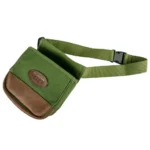 Boyt Harness Company Boyt Signature Series Canvas and Leather Shell Pouch OD Green - alternate view 2