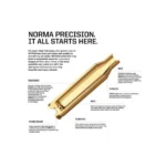 Norma Ammunition Norma Premium Reloading Brass 7mm Wby 50/rd - alternate view 2